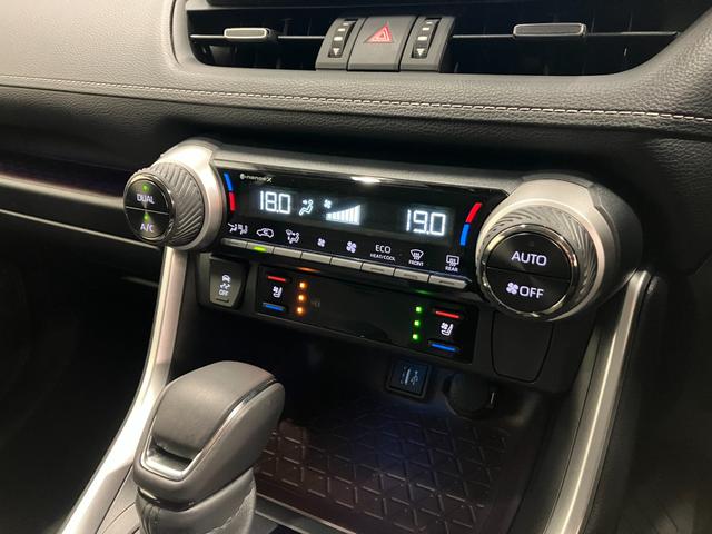 RAV4 G ヒョウ害 TSS 純正ディスプレイオーディオナビ パノラミックビューモニター ブラインドスポットモニター デジタルインナーミラー 寒冷地仕様 スペアタイヤ フルセグ シートヒーター/ベンチレータ 雹害(20枚目)