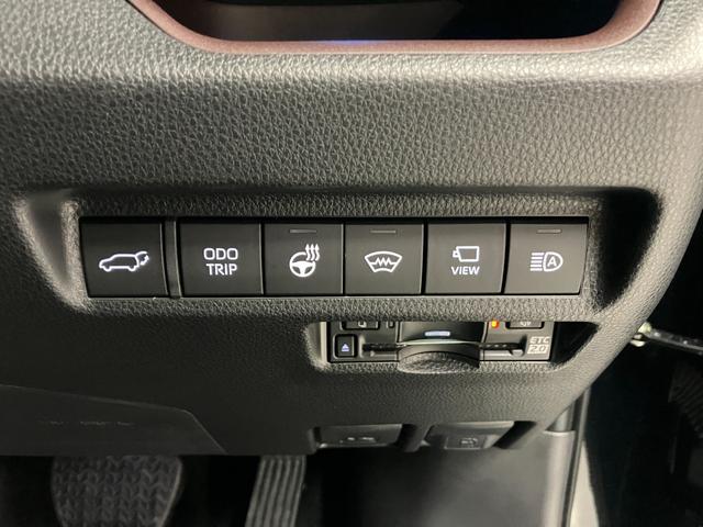RAV4 G ヒョウ害 TSS 純正ディスプレイオーディオナビ パノラミックビューモニター ブラインドスポットモニター デジタルインナーミラー 寒冷地仕様 スペアタイヤ フルセグ シートヒーター/ベンチレータ 雹害(24枚目)