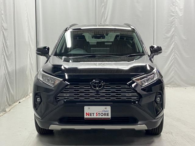 RAV4 G ヒョウ害 TSS 純正ディスプレイオーディオナビ パノラミックビューモニター ブラインドスポットモニター デジタルインナーミラー 寒冷地仕様 スペアタイヤ フルセグ シートヒーター/ベンチレータ 雹害(41枚目)