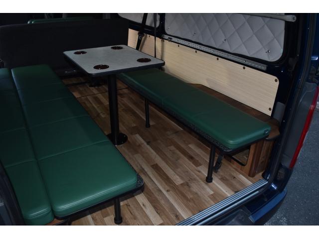ハイエースバン ロングＤＸ　ＧＬパッケージ　リヤ荷室床パネル＆車中泊ベット装着車（27枚目）