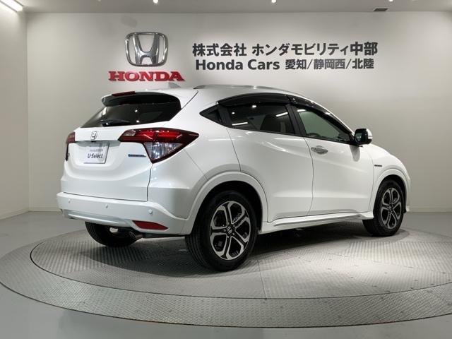 ヴェゼル ハイブリッドＺ・ホンダセンシング　１年保証ワンオ－ナ－ナビＴＶＤＶＤ　レーダーサポート　パワ－シ－ト　Ｗエアコン　１オーナ－　ＤＶＤ再生機能　整備記録簿　横滑り防止システム　バックアイカメラ　盗難防止装置　フルセ　シートヒーター付（50枚目）