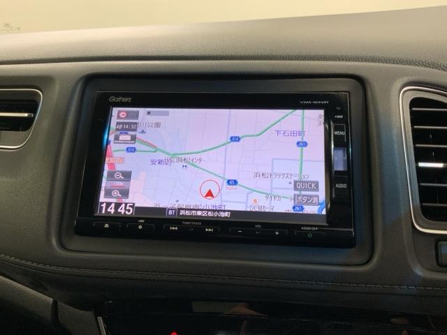 ヴェゼル ハイブリッドZ・ホンダセンシング 1年保証 ワンオーナー ナビVXM-165VFi TV Rカメラ CD録音 BTオ-ディオ DVD ドラレコ ETC LEDライト VSA シ-トヒ-タ- クルコン アルミ スマ-トキ- 盗難防止装置(6枚目)