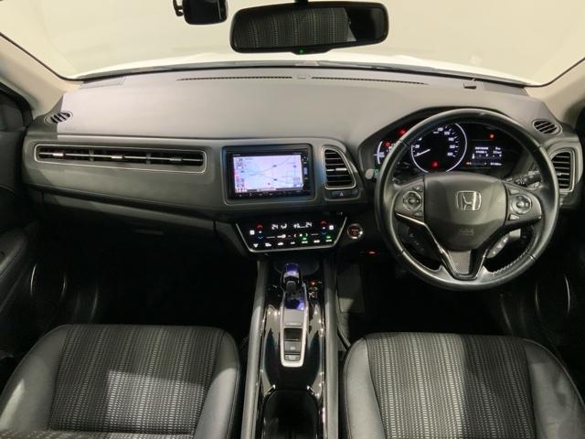 ヴェゼル ハイブリッドZ・ホンダセンシング 1年保証 ワンオーナー ナビVXM-165VFi TV Rカメラ CD録音 BTオ-ディオ DVD ドラレコ ETC LEDライト VSA シ-トヒ-タ- クルコン アルミ スマ-トキ- 盗難防止装置(9枚目)