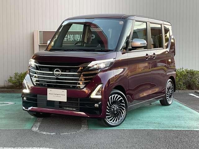 ルークス 660 ハイウェイスターGターボ アーバンクロム プロパイロット エディション アラウンドモニター インテリジェントキー アルミホイール 記録簿 レーダークルーズコントロール LEDヘッドライト アイドリングストップ サイドカメラ レーンキープアシスト メモリーナビ エアコン エアバッグ キーレス(11枚目)