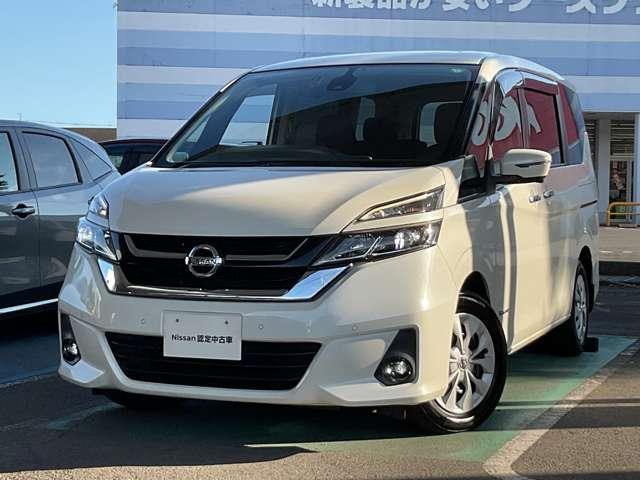 セレナ ２．０　Ｘ　ドライブレコーダー　左オートスライド　３６０度カメラ　ワンオ－ナ－車　インテリジェントキー　サイドカメラ　Ａストップ　パークアシスト　ＥＴＣ　ドラレコ　レーンキープ　記録簿　キーレス　メモナビ　ワンセグテレビ　ナビＴＶ（3枚目）