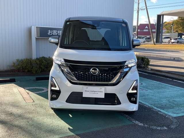 ルークス ６６０　ハイウェイスターＸ　ドライブレコーダー　衝突被害軽減ブレ－キ　助手席側オートスライドドア　マルチビューカメラ　車線逸脱警報装置　ＬＥＤ　スマートキー　パワーウィンドウ　ワンオーナー　カーテンエアバック　ドライブレコーダー　ナビＴＶ　記録簿（5枚目）