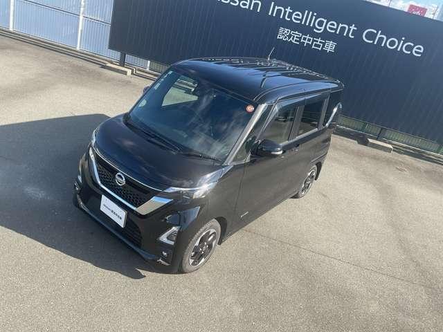 ルークス 660 ハイウェイスターX プロパイロット エディション 両側電動オートスライドドア 左右パワースライドドア アイドリング パノラマモニター 助手席エアバッグ 衝突軽減ブレーキ PW ナビ&TV 1セグ LEDヘッドライト LDW スマートキー ETC ワンオーナー車 バックカメラ(3枚目)