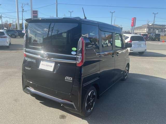 ルークス 660 ハイウェイスターX プロパイロット エディション 両側電動オートスライドドア 左右パワースライドドア アイドリング パノラマモニター 助手席エアバッグ 衝突軽減ブレーキ PW ナビ&TV 1セグ LEDヘッドライト LDW スマートキー ETC ワンオーナー車 バックカメラ(4枚目)