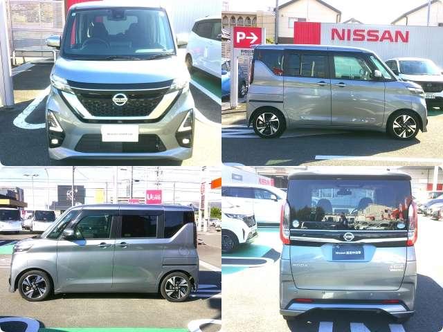 ルークス ハイウェイスターＧターボ　純正９インチメモリ―ナビ　地デジ　助手席エアバッグ　アイドリングストップ機能　両側電動スライドドア　インテリキ－　レーンキープ　ＬＥＤヘッドランプ　ＥＴＣ　バックモニター　キーフリー　アルミホイール　ＡＢＳ　パワーステアリング（6枚目）