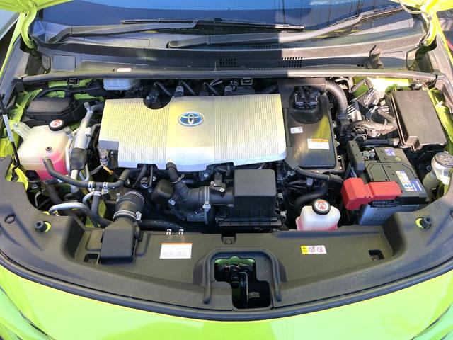 プリウスPHV A バックカメラ レーダークルーズ ドラレコ スマートキー LEDヘッド ETC オートハイビーム オートライト オートエアコン 純正15インチアルミ Bluetooth フルセグ LEDフォグ(20枚目)