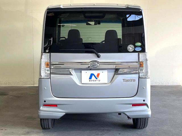 タント カスタムＲＳ　トップエディションＳＡＩＩ　ターボ　両側電動ドア　バックカメラ　衝突被害軽減システム　スマートキー　ＬＥＤヘッド　純正１５インチアルミ　オートライト　オートエアコン　Ｂｌｕｅｔｏｏｔｈ　ＣＤ　ＤＶＤ再生（18枚目）