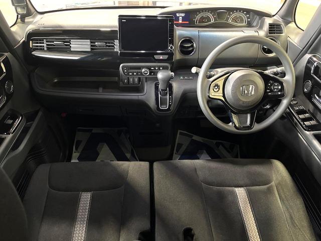 Ｎ－ＢＯＸカスタム Ｌ　両側電動ドア　純正ＳＤナビ　バックカメラ　レーダークルーズ　禁煙車　ドラレコ　コーナーセンサー　スマートキー　ＬＥＤヘッド　ナビ連動ＥＴＣ　純正１４インチアルミ　車線逸脱警報（2枚目）