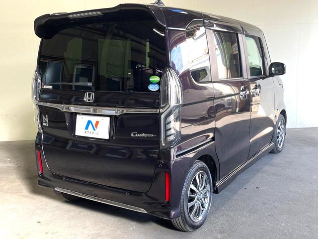 Ｎ－ＢＯＸカスタム Ｌ　両側電動ドア　純正ＳＤナビ　バックカメラ　レーダークルーズ　禁煙車　ドラレコ　コーナーセンサー　スマートキー　ＬＥＤヘッド　ナビ連動ＥＴＣ　純正１４インチアルミ　車線逸脱警報（20枚目）