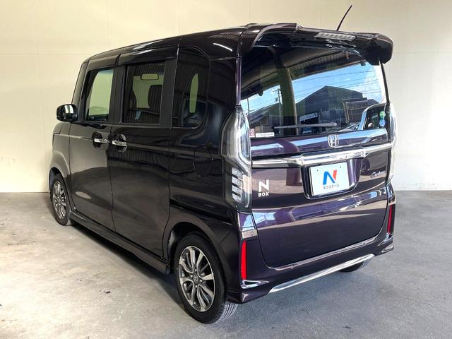 Ｎ－ＢＯＸカスタム Ｌ　両側電動ドア　純正ＳＤナビ　バックカメラ　レーダークルーズ　禁煙車　ドラレコ　コーナーセンサー　スマートキー　ＬＥＤヘッド　ナビ連動ＥＴＣ　純正１４インチアルミ　車線逸脱警報（49枚目）