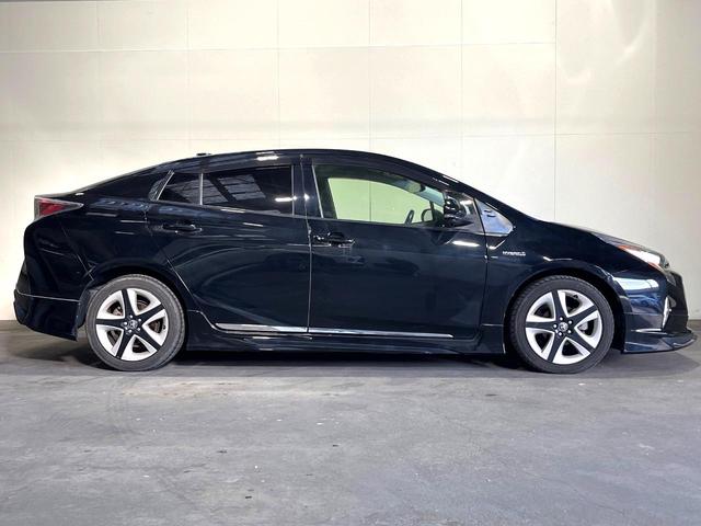 プリウス Sツーリングセレクション HDDナビ バックカメラ 衝突被害軽減システム レーダークルーズ 禁煙車 レザー調シート ドラレコ コーナーセンサー スマートキー LEDヘッド ETC 純正17インチアルミ オートハイビーム(52枚目)