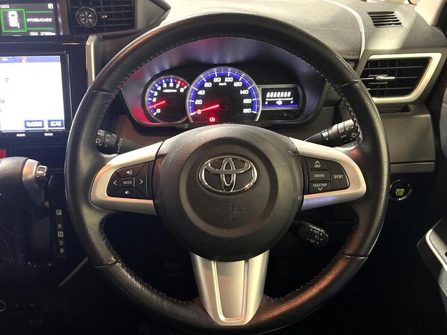 ルーミー カスタムＧ－Ｔ　両側電動ドア　純正ＳＤナビ　バックカメラ　衝突被害軽減システム　禁煙車　スマートキー　ＬＥＤヘッド　ナビ連動ＥＴＣ　クルコン　純正１５インチアルミ　オートライト　オートエアコン　Ｂｌｕｅｔｏｏｔｈ（13枚目）