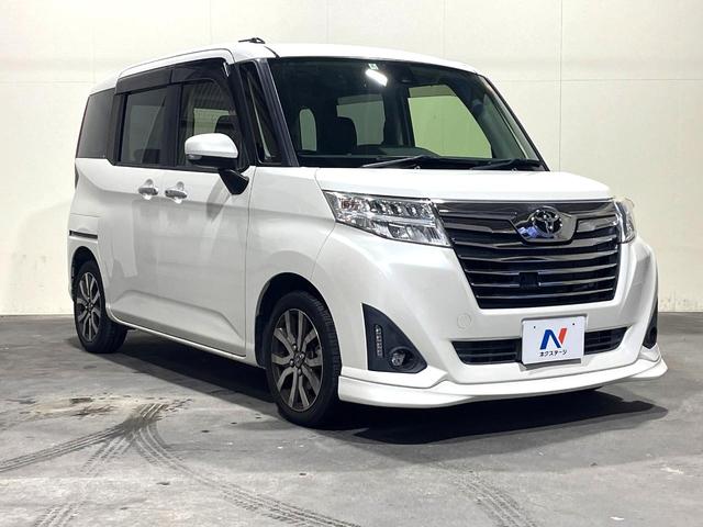 ルーミー カスタムＧ－Ｔ　両側電動ドア　純正ＳＤナビ　バックカメラ　衝突被害軽減システム　禁煙車　スマートキー　ＬＥＤヘッド　ナビ連動ＥＴＣ　クルコン　純正１５インチアルミ　オートライト　オートエアコン　Ｂｌｕｅｔｏｏｔｈ（19枚目）