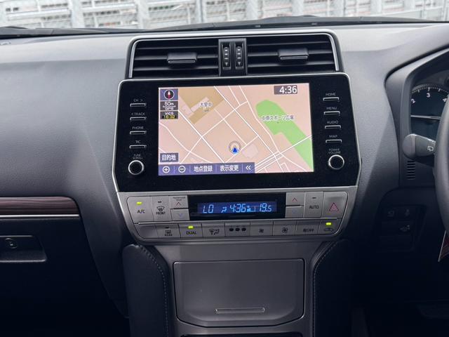 ランドクルーザープラド ＴＸ　Ｌパッケージ　メーカーＯＰナビ地デジ全方位カメラＥＴＣ２．０トヨタセーフティセンスレーダークルーズＣ黒レザーパワーシート　シートＡＣサンルーフクリアランスソナースマートキーＰスタート（15枚目）