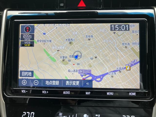 ハリアー プレミアム　ワンオーナー純正ナビＴＶバックカメラモデリスタエアロハーフレザーシート前後ドライブレコーダーパワーバックドア（15枚目）