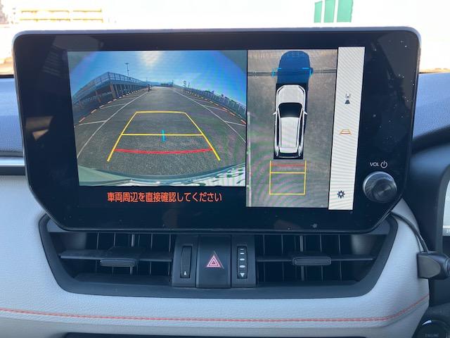 RAV4 アドベンチャー 純正ディスプレイオーディオナビ地デジバックカメラパノラミックビューMハーフレザーシートシートACPシートトヨタセーフティセンスACCステアリングヒーターLEDライトDACスマートキーPスタートBSM(18枚目)
