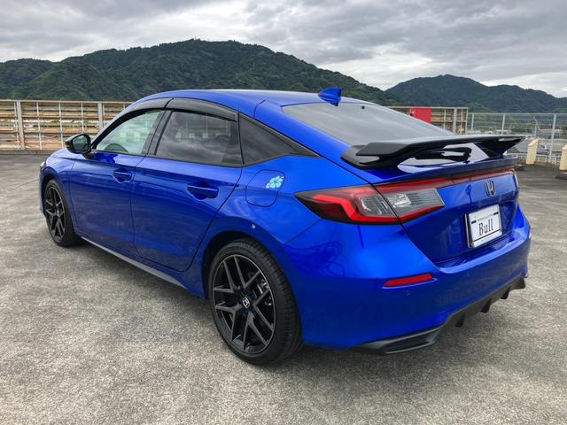 シビック ｅ：ＨＥＶ　純正ナビ地デジバックカメラホンダセンシングハーフレザーパワーシートアダプティブクルーズコントロールシートヒーターパドルシフトＰセンサー（6枚目）