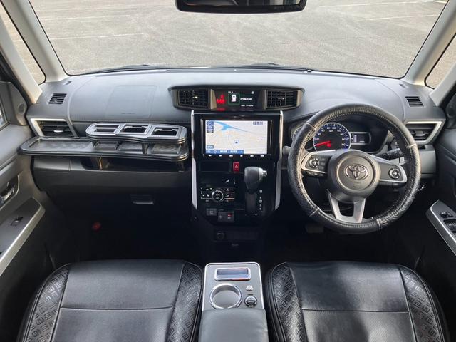 ルーミー カスタムＧ－Ｔ　純正９インチナビ　地デジ　アラウンドビューモニター　両側パワースライドドア　パーキングセンサー　アイドリングストップ　レーダークルーズコントロール　社外１７インチＡＷ　ＲＯＷＥＮフルエアロ　マフラー（13枚目）