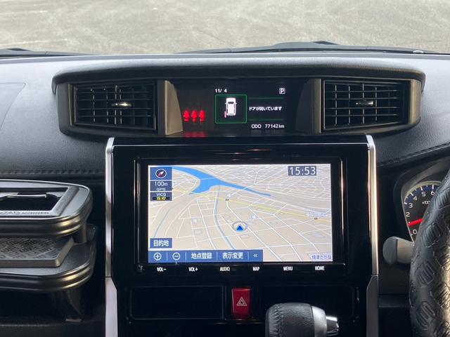 ルーミー カスタムＧ－Ｔ　純正９インチナビ　地デジ　アラウンドビューモニター　両側パワースライドドア　パーキングセンサー　アイドリングストップ　レーダークルーズコントロール　社外１７インチＡＷ　ＲＯＷＥＮフルエアロ　マフラー（15枚目）