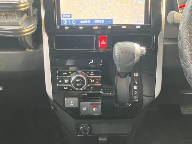 ルーミー カスタムＧ－Ｔ　純正９インチナビ　地デジ　アラウンドビューモニター　両側パワースライドドア　パーキングセンサー　アイドリングストップ　レーダークルーズコントロール　社外１７インチＡＷ　ＲＯＷＥＮフルエアロ　マフラー（16枚目）