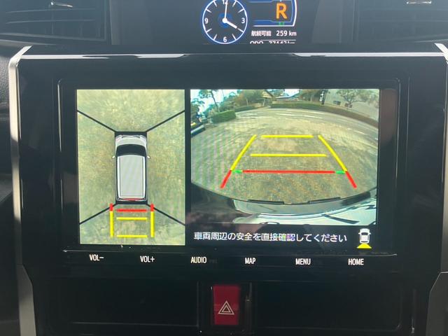 ルーミー カスタムＧ－Ｔ　純正９インチナビ　地デジ　アラウンドビューモニター　両側パワースライドドア　パーキングセンサー　アイドリングストップ　レーダークルーズコントロール　社外１７インチＡＷ　ＲＯＷＥＮフルエアロ　マフラー（28枚目）