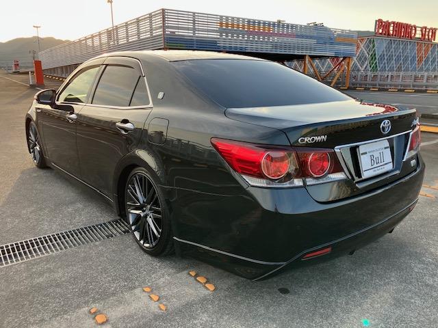 クラウンハイブリッド アスリートＳ　純正ナビ地デジバックカメラスマートキープッシュスタートＥＴＣＬＥＤヘッドライトパワーシートローダウンクルーズコントロール（9枚目）