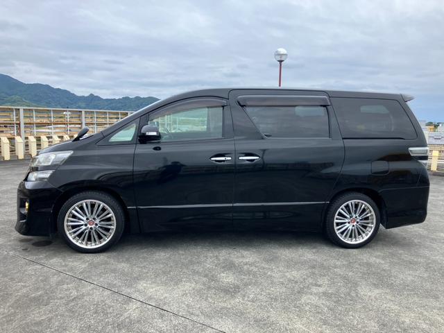 ヴェルファイア 2.4Z アルパインナビ 地デジ バックカメラ フリップダウンモニター 両側パワースライドドア パーキングセンサー 社外19インチAW スマートキー プッシュスタート ETC(4枚目)