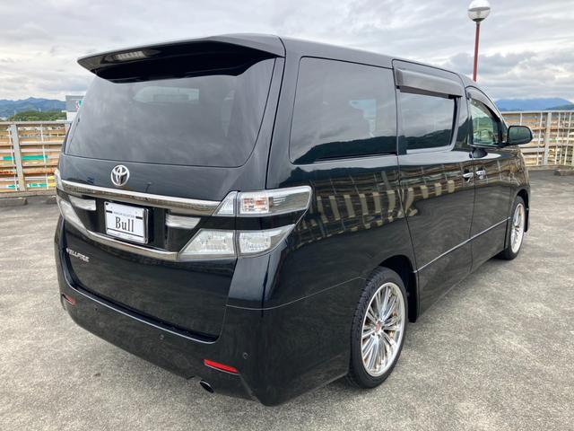 ヴェルファイア 2.4Z アルパインナビ 地デジ バックカメラ フリップダウンモニター 両側パワースライドドア パーキングセンサー 社外19インチAW スマートキー プッシュスタート ETC(6枚目)