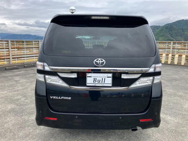 ヴェルファイア 2.4Z アルパインナビ 地デジ バックカメラ フリップダウンモニター 両側パワースライドドア パーキングセンサー 社外19インチAW スマートキー プッシュスタート ETC(7枚目)