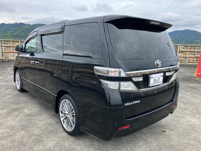 ヴェルファイア 2.4Z アルパインナビ 地デジ バックカメラ フリップダウンモニター 両側パワースライドドア パーキングセンサー 社外19インチAW スマートキー プッシュスタート ETC(8枚目)