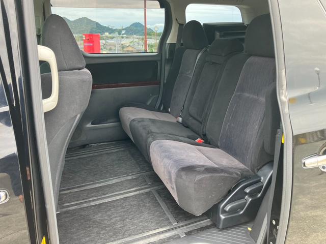 ヴェルファイア 2.4Z アルパインナビ 地デジ バックカメラ フリップダウンモニター 両側パワースライドドア パーキングセンサー 社外19インチAW スマートキー プッシュスタート ETC(12枚目)