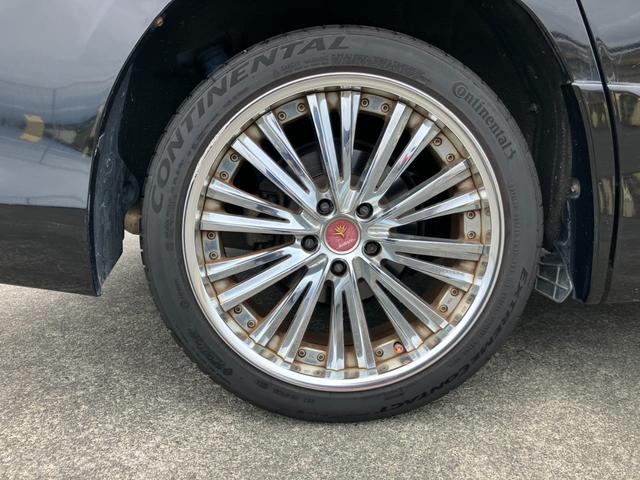 ヴェルファイア 2.4Z アルパインナビ 地デジ バックカメラ フリップダウンモニター 両側パワースライドドア パーキングセンサー 社外19インチAW スマートキー プッシュスタート ETC(28枚目)