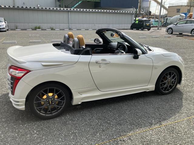 コペン ローブ S BBS16インチアルミビルシュタイン足回り社外エアロHKSマフラーストラーダナビTVバックカメラユーザー買取車(11枚目)