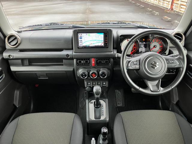 ジムニー ＸＣ　社外ナビ地デジバックカメラスズキセーフティサポートクルーズコントロールヒルディセントコントロールシートヒータースマートキープッシュスタートＥＴＣ（13枚目）