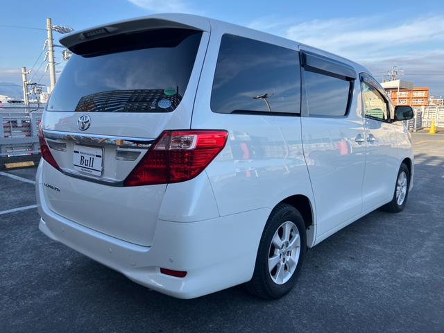 アルファード ２４０Ｘ　スマートキーＰスタートＥＴＣアルパイン９インチナビ地デジＢカメラアルパインフリップダウンモニター片側パワースライドドアパーキングセンサー（6枚目）