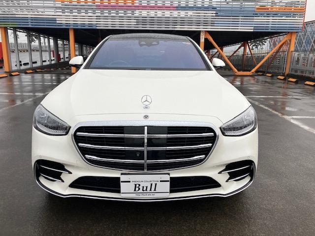Ｓクラス Ｓ４００ｄ　４マチック　ＡＭＧライン　純正ナビ地デジＢカメラ３６０カメラブラウンレザーシートＰシートシートＨシートＡＣサンルーフＬＥＤライトメルセデスセーフティＡＣＣステアリングＨＢＳＭパワートランクパドルシフトＨＵＤ（3枚目）