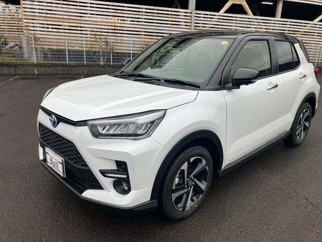 ライズ Ｚ　ディスプレイオーディオ　地デジ　アラウンドビューモニター　シートヒーター　トヨタセーフティセンス　レーダークルーズコントロール　パーキングセンサー　ＢＳＭ　アイドリングストップ　純正１７インチＡＷ（3枚目）