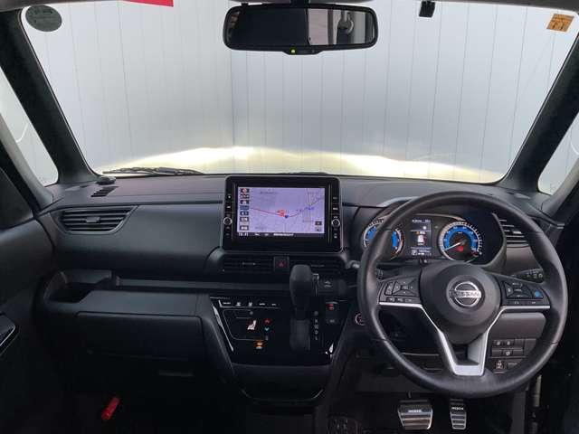 ルークス ハイウェイスター　Ｇターボプロパイロットエディション　両側パワードア　アラウンドビュ　プリクラッシュセーフティー　メモリナビ　アダプティブクルコン　レーンキープ　インテリキ－　ＥＴＣ　ＬＥＤヘッドライト　アイドリングストップ　ドライブレコーダー　ＡＣ（4枚目）