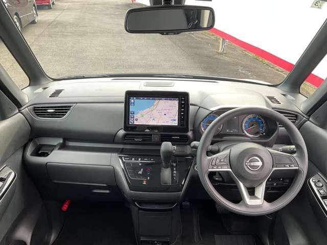 ルークス ハイウェイスター X アイスト 衝突被害軽減ブレ-キ 助手席側オートスライドドア マルチビューカメラ 禁煙 LED スマートキー パワーウィンドウ カーテンエアバック ドライブレコーダー ナビTV 記録簿 パワステ ABS(4枚目)