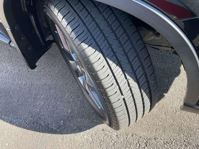 タイヤの状態もバッチリです。
