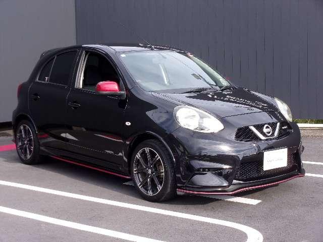 マーチ １．２　ＮＩＳＭＯ　定期点検記録簿　ワンオ－ナ－車　スマートキ　オートエアコン　キーフリー　パワーウィンドウ　エアバック　ＡＢＳ　パワステ（6枚目）