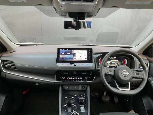 エクストレイル 1.5 G e-4ORCE 4WD 日産純正メモリーナビ付き パークアシスト 寒冷地仕様 LEDヘッドランプ ナビTV スマートキー レーダークルーズ LKA キーフリー ETC 4WD アルミホイール メモリーナビ ドライブレコーダー バックカメラ PS PW(5枚目)