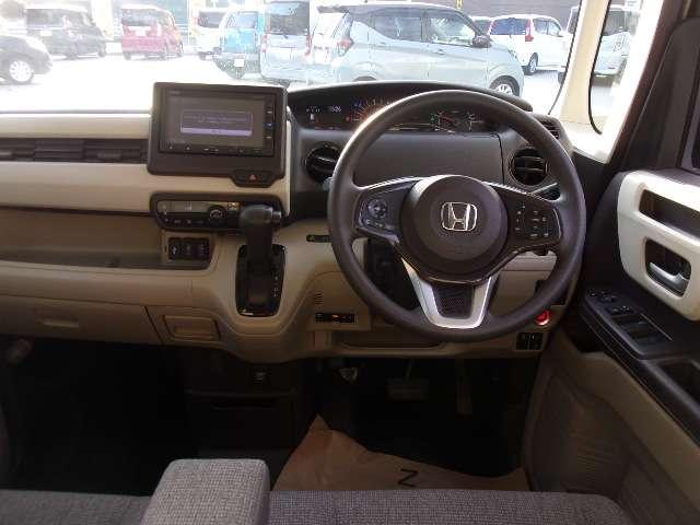 N-BOX 660 G L ホンダセンシング ナビ バックカメラ ドライブレコーダー レーダブレーキ Aストップ 車線維持支援システム キーフリーシステム メモリーナビ バックM スマートキー ナビ クルコン ETC 両席エアバック エアコン ドライブレコーダー 盗難防止システム(4枚目)