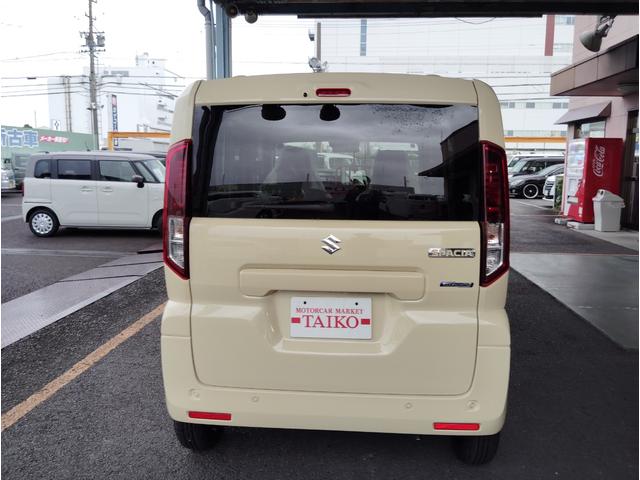 スペーシア ハイブリッドＧ　ナビ　ＤＶＤ再生可能　スズキセーフティサポート　ＬＥＤヘッドライト　キーレス　ＡＢＳ　エアバック　新車保証書　取扱説明書　プッシュスタート　スマートキー　電動格納ミラー　足踏み式ブレーキ（8枚目）