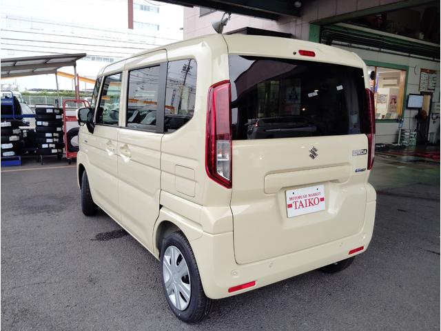 スペーシア ハイブリッドＧ　ナビ　ＤＶＤ再生可能　スズキセーフティサポート　ＬＥＤヘッドライト　キーレス　ＡＢＳ　エアバック　新車保証書　取扱説明書　プッシュスタート　スマートキー　電動格納ミラー　足踏み式ブレーキ（9枚目）