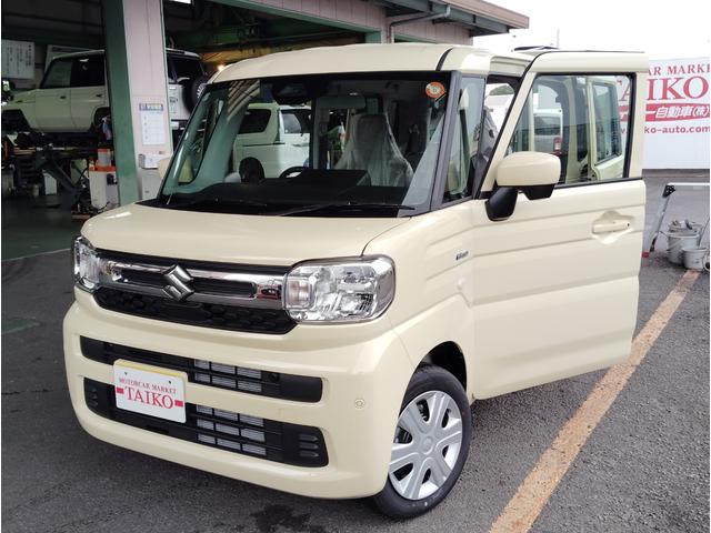 スペーシア ハイブリッドＧ　ナビ　ＤＶＤ再生可能　スズキセーフティサポート　ＬＥＤヘッドライト　キーレス　ＡＢＳ　エアバック　新車保証書　取扱説明書　プッシュスタート　スマートキー　電動格納ミラー　足踏み式ブレーキ（11枚目）